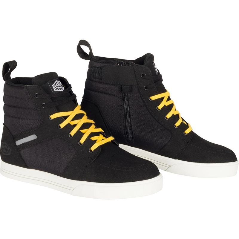 BASKET SANTANA NOIR/JAUNE