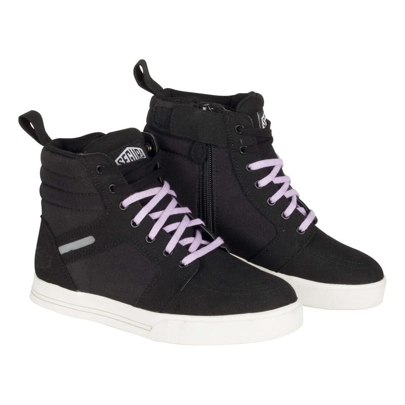 BASKET SANTANA LADY NOIR/LILAS